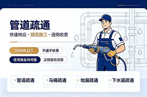庐阳管道疏通