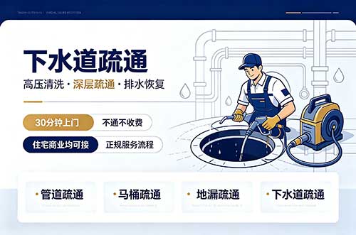 庐阳下水道疏通