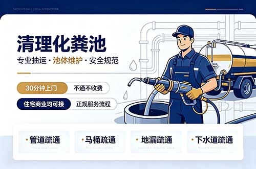 庐阳清理化粪池